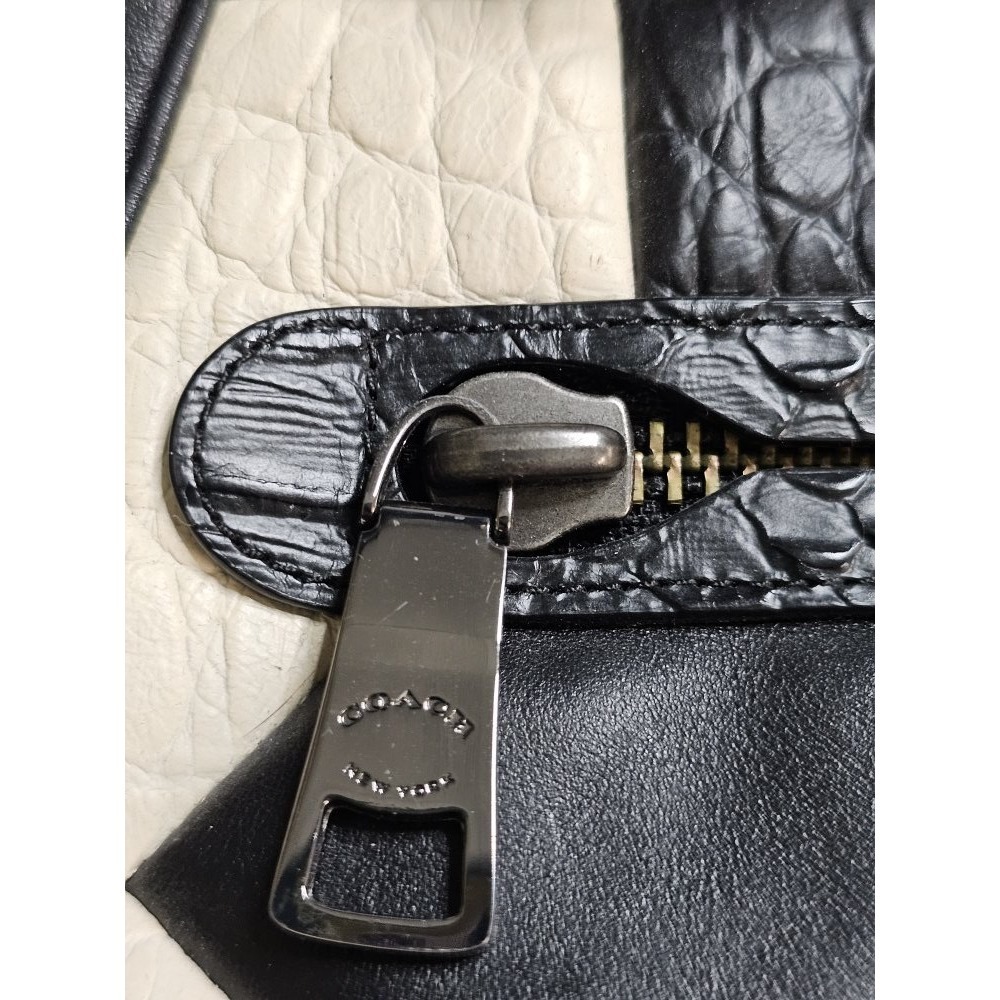 Coach Canyon Quilt Primrose Satchel In Exotic Embossed Leather 38295 - Picture 3 of 11